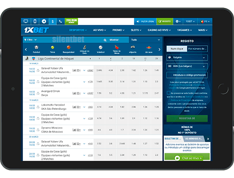 1xbet aplicativo móvel para tablet