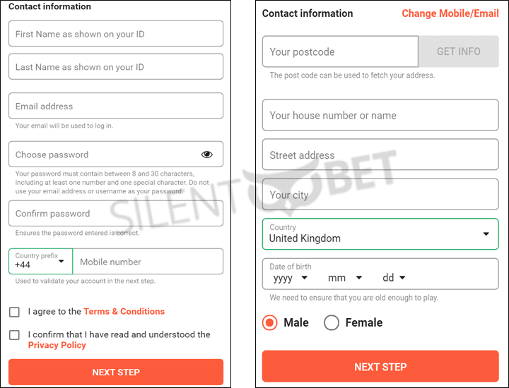 leovegas registration process