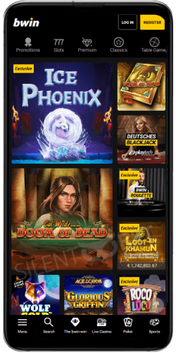 Bwin mobile casino app