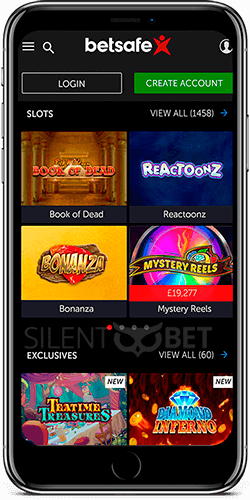 Betsafe mobile casino slots for iOS