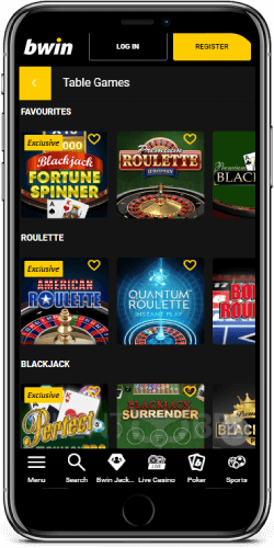 Bwin Mobile Casino for iOS