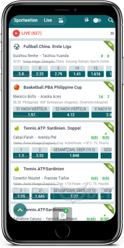 22Bet Mobile Sportwetten