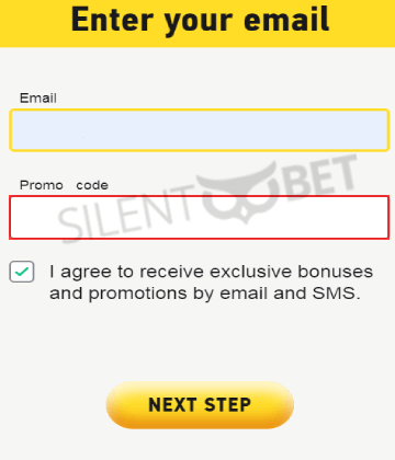 fezbet bonus code enter field