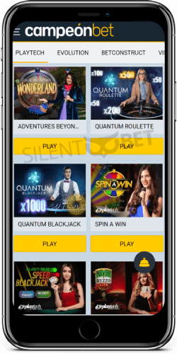 camepeonbet ios app live dealers