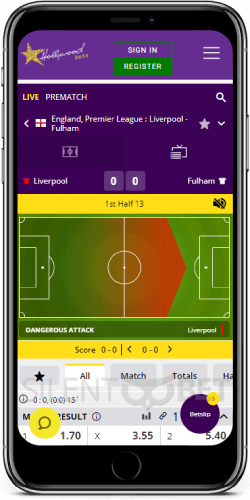 Hollywoodbets mobile live betting