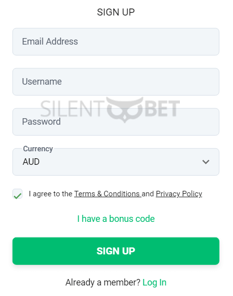 BitStarz Registration