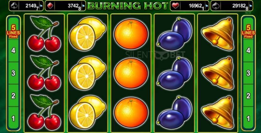 100 Burning Hot онлайн игра