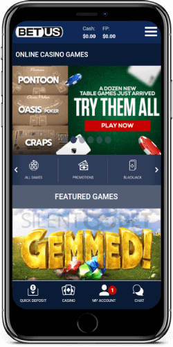 betus casino mobile site version
