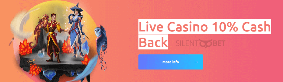 Cadoola Casino Live Cashback