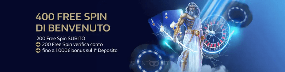 Bonus di benvenuto del casinò William Hill per gli High Rollers