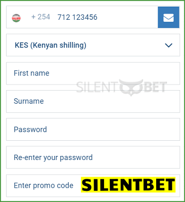 1xbet Kenya promo code enter