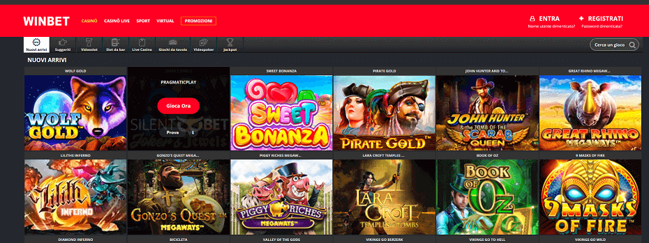 Casinò online Winbet Italia