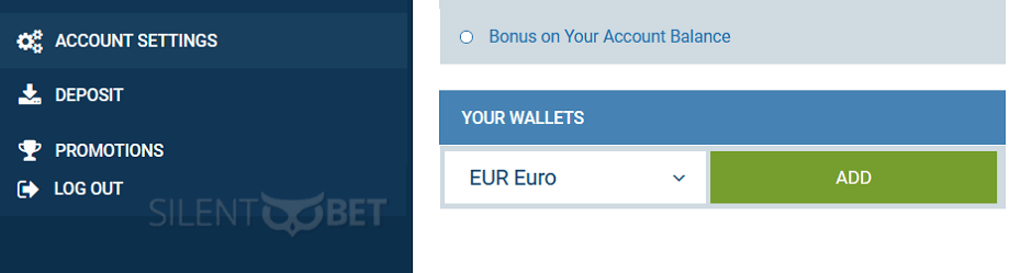 1xbet change currency