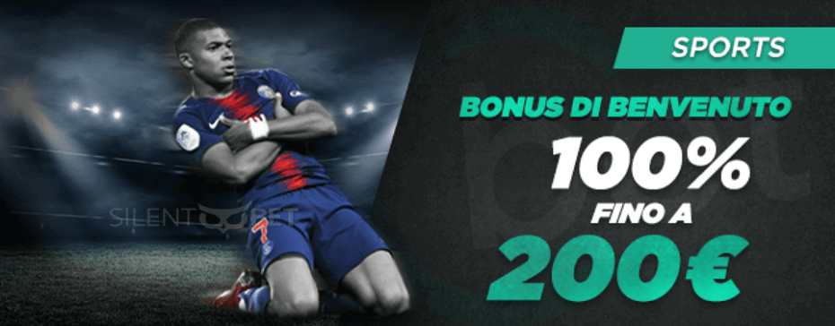 Cbet bonus di benvenuto sport