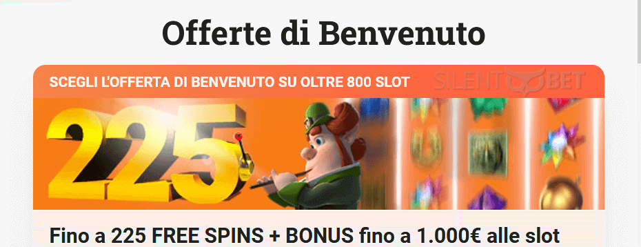 Offerta di benvenuto del casinò LeoVegas