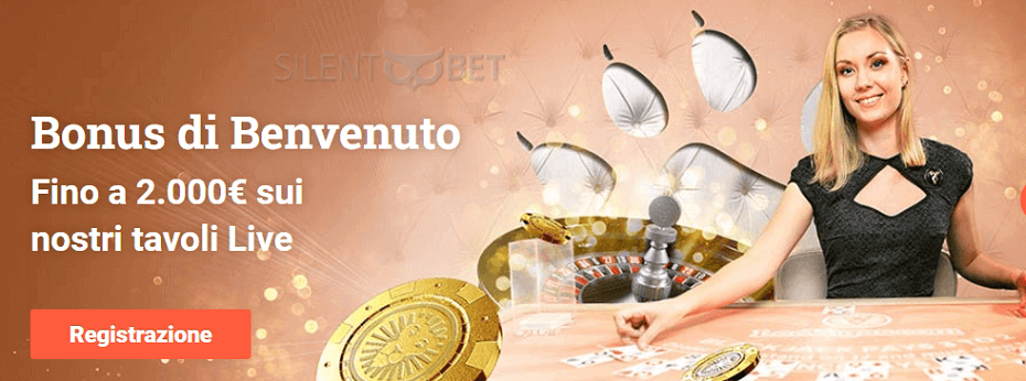 Bonus di benvenuto del casinò live Leo Vegas