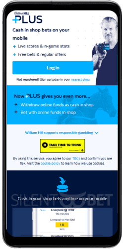 William Hill plus app