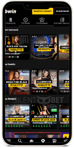 Bwin mobil élő kaszinó iOS