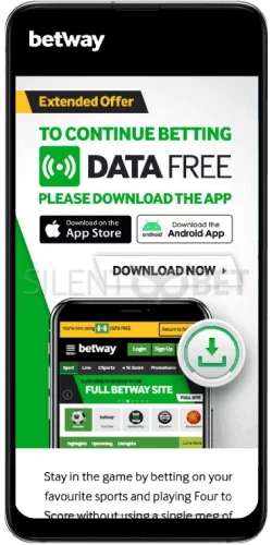 Betway data free app