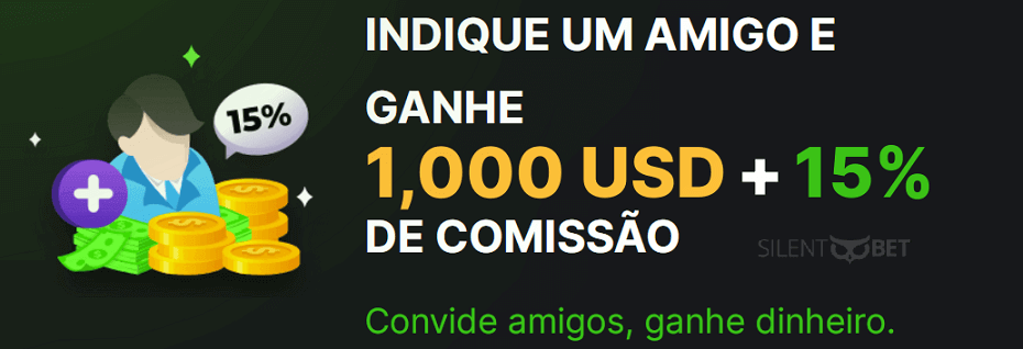 Casino BC.Game indique um amigo