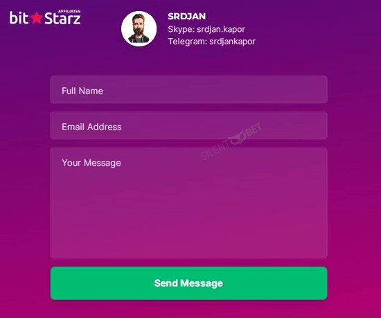 bitstarz affiliate contact
