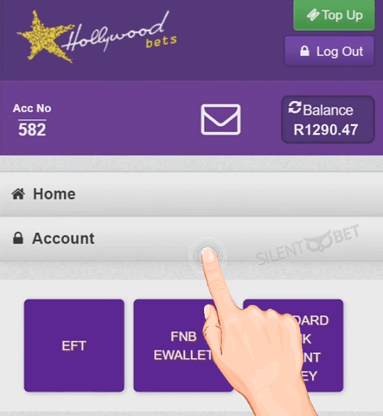 how to check withdrawal on hollywoodbets