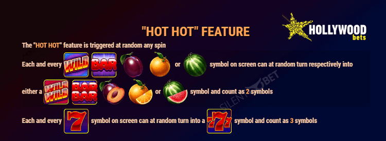 hot hot fruit game features