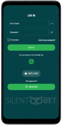 22bet mobile login