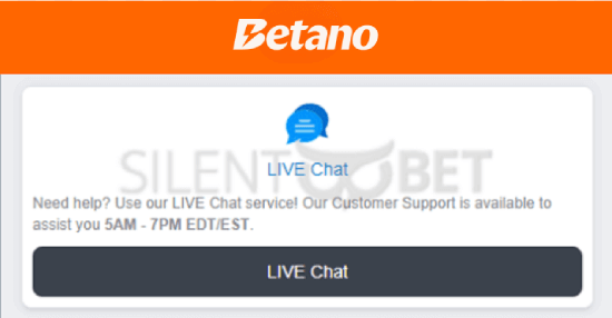 betano live chat support