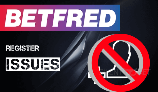 betfred register issues