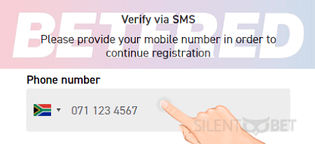 betred register via phone number