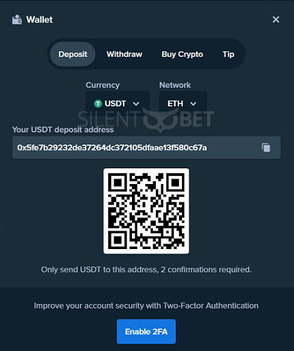 stake how to deposit