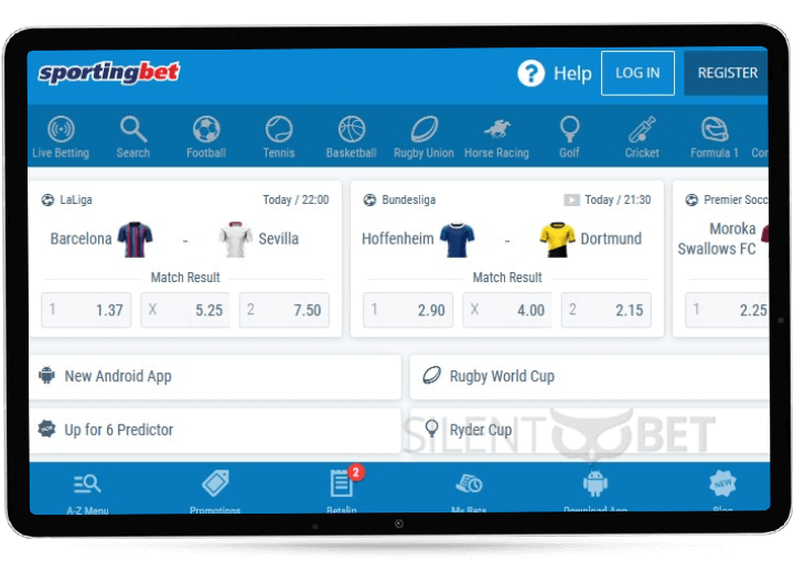 sportingbet mobile site