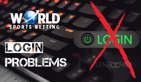 world sports betting login problems