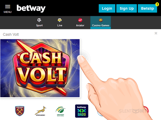 Cash Volt on Betway