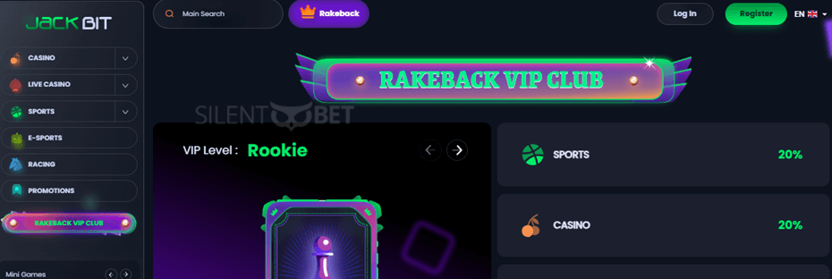 jackbit casino vip club