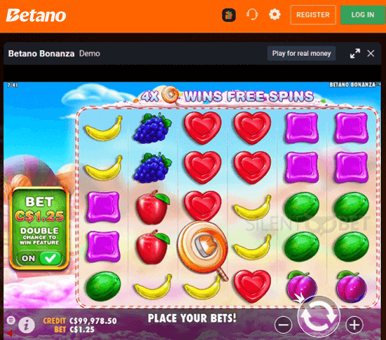 betano bonanza slot