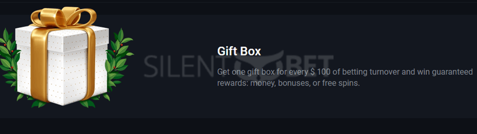pin up casino gift box