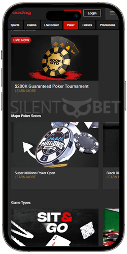 bodog mobile app poker