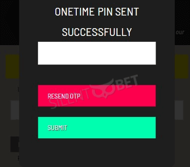 supabets onetime pin