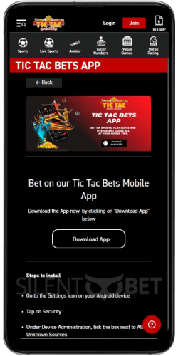 tic tac bets android app download