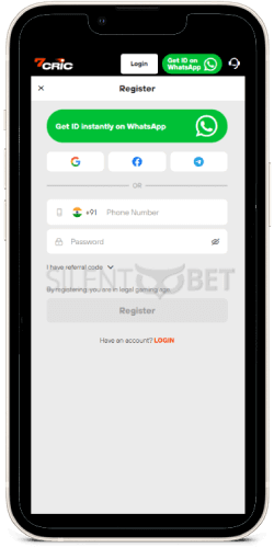 7cric ios register