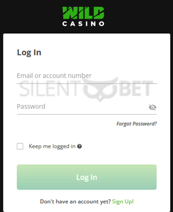 wildcasino.ag login steps