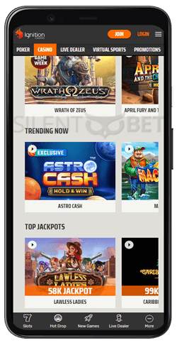 igntion casino mobile app