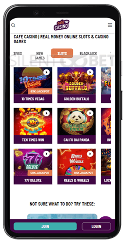 cafe casino mobile app