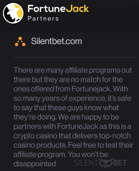 fortunejack testimonials