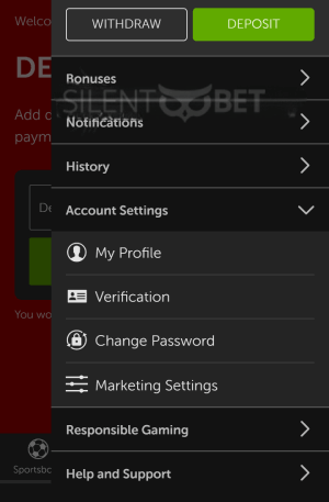 betsafe verify my account