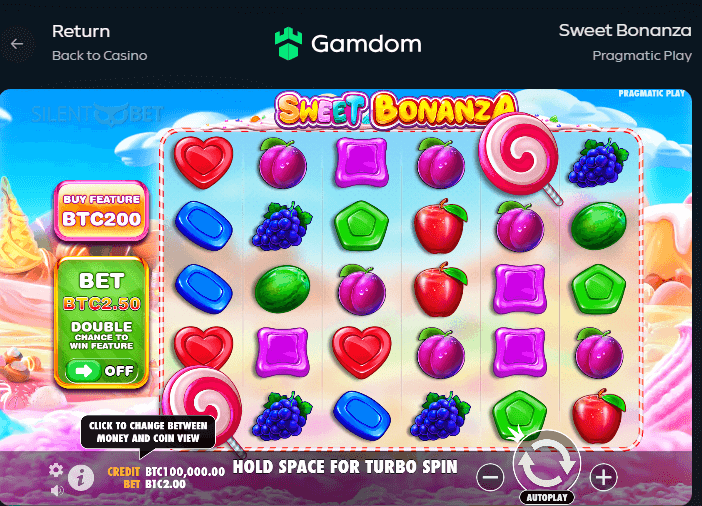 gamdom sweet bonanza