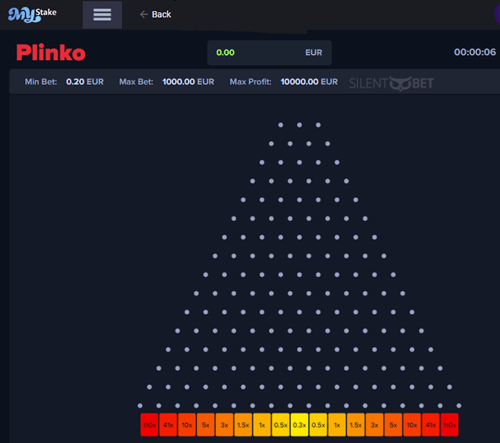 mystake mini games plinko