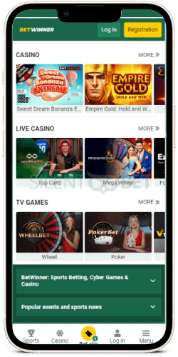 betwinner app for iOS
